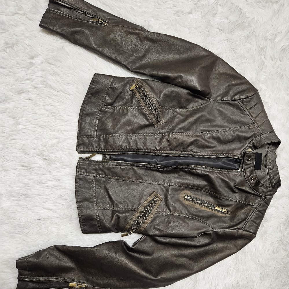 Forever21 faux leather jacket